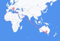 Flyrejser fra Mount Gambier, Australien til Brindisi, Italien