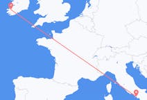Flyrejser fra Killorglin, Irland til Napoli, Italien