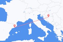 从巴尼亚卢卡飞往巴塞罗那的航班