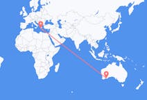 Flyrejser fra Esperance, Australien til Kalamata, Grækenland