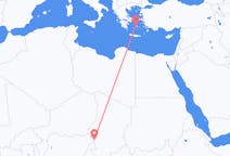 Flights from N Djamena to Parikia