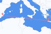 出发地 西班牙穆尔西亚目的地 希腊哈尼亚的航班