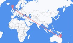 从莫兰巴飞往印威內斯的航班