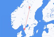 Flyreiser fra Östersund, til Göteborg