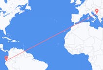 Flyrejser fra Guayaquil til Sarajevo