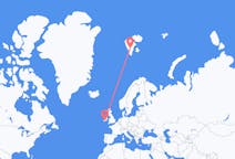 Flyrejser fra Cork til Svalbard