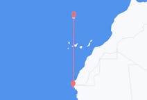 Vluchten van Nouadhibou naar Funchal
