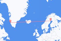 Flyrejser fra Nuuk til Lulea