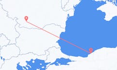 Flyreiser fra Zonguldak, Tyrkia til Craiova, Romania