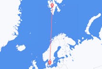 Flyrejser fra Svalbard til Malmø