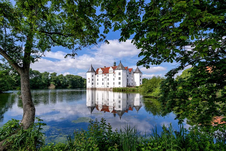 Gluecksburg Castle in Schleswig-Holstein, Germany