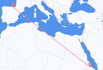 从阿斯马拉飞往毕尔巴鄂的航班