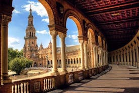 Kustexcursie Cadiz: Dagtrip door Sevilla met entree zonder wachtrij voor het Real Alcazar en de kathedraal