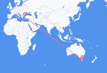 Flyrejser fra Hobart til Izmir