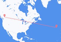 Flyg från Kamloops, Kanada till Santa Maria, Kap Verde, Portugal