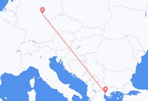 Flyrejser fra Thessaloniki, Grækenland til Erfurt, Tyskland