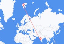 Flyreiser fra Mangalore, til Svalbard