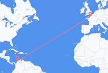 Flyrejser fra Barranquilla, Colombia til Deauville, Frankrig