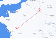 Flyrejser fra Luxembourg, Luxembourg til Poitiers, Frankrig