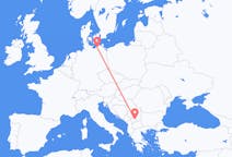 Lennot Pristinasta, Kosovo Rostockiin, Saksa