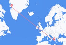 Flyreiser fra Ilulissat, til Zakynthos Island