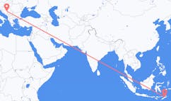 Flyrejser fra Dili, Timor-Leste til Tuzla, Bosnien-Hercegovina