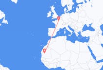 Flyrejser fra Atar, Mauretanien til Paris, Frankrig