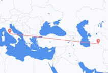 Flyreiser fra Asjkhabad, til Roma