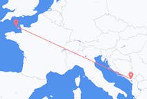 Flyrejser fra Guernsey til Podgorica