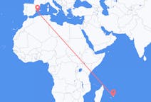 Flyrejser fra Mauritius til Ibiza