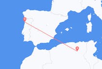 Flyrejser fra Biskra til Porto