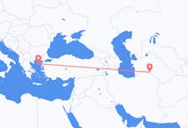 Flyreiser fra Asjkhabad, til Lemnos