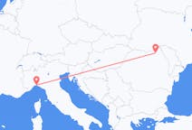 Lennot Genovasta Suceavaan