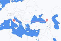 Flyrejser fra Kutaisi til Rom