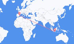 Vols de Surakarta, Indonésie vers Castelló de la Plana, Espagne
