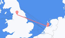 Flights from the Netherlands to England