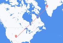 来自美国聖菲目的地 格陵兰坎格鲁斯苏克的航班