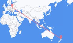 Flyreiser fra Tauranga, til Radom