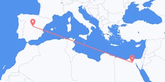 Flyg från Egypten till Spanien