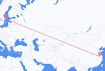 Flyrejser fra Nanjing til Stockholm