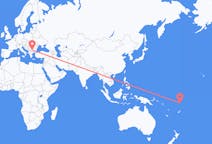 Vluchten van Funafuti naar Sofia