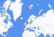 Flyreiser fra Essaouira, til Svalbard