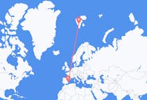 Vols d’Alicante vers Svalbard
