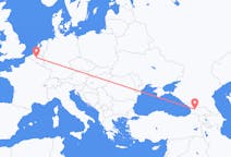 Flyrejser fra Kutaisi til Bruxelles
