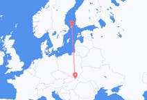 Flyreiser fra Kosice, til Mariehamn