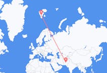 Flyreiser fra Quetta, til Svalbard