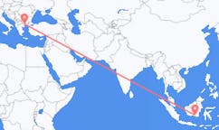 Flyreiser fra Banjarmasin, Indonesia til Kavala Prefecture, Hellas