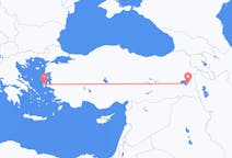 Flyreiser fra Van, Tyrkia til Khios, Hellas