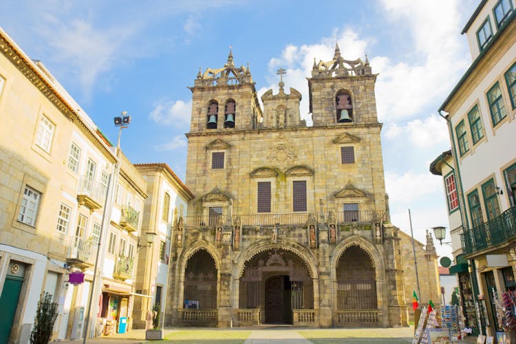 BRAGA, PORTUGAL -The Cathedral of Braga (Se de Braga) is one of the most important monuments in Braga, Portugal 