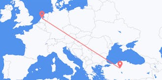 Flyreiser fra Nederland til Tyrkia